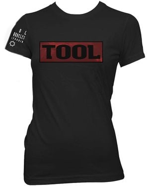 Tool T-shirt Shaded Box - Noir