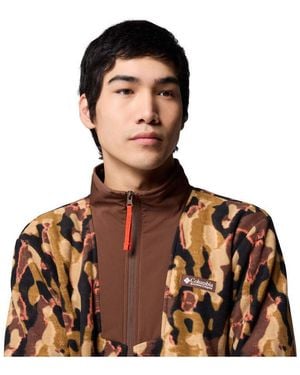 Columbia Sweat-Shirt Sequoia Grove Printed Full Zip - Marron