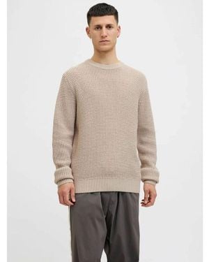 Jack & Jones Pull 12287594 Global-Moonbeam - Neutre