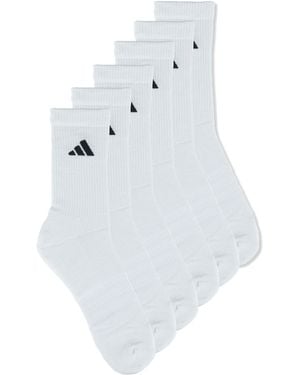 adidas Sokken Cushioned Crew Socks 6 Pair Pack - Blauw