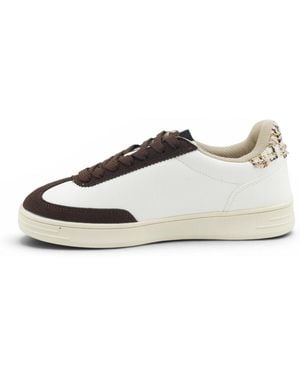 U.S. POLO ASSN. Baskets Alpha002A-Ai27-Whi-Dbr04 - Blanc