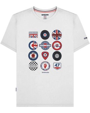 Lambretta T-shirt LB435 - Blanc