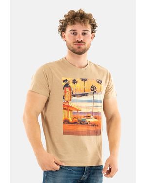 Von Dutch T-shirt trroad - Orange