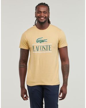 Tee shirt jaune lacoste sales