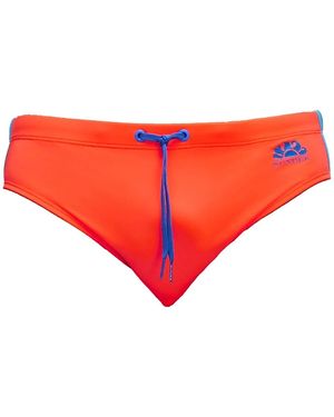 Sundek Maillots De Bain Diwalter Swim Brief - Orange