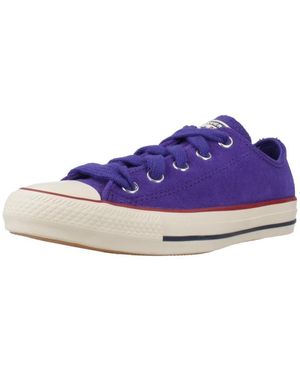 Converse Lage Sneakers Chuck Taylor All Star Ox Night - Paars