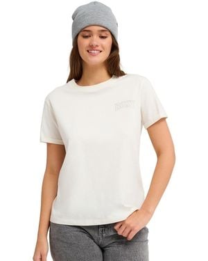 Roxy T-shirt Oceanregular - Blanc