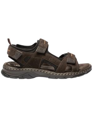 Tongs Homme Quiksilver CARVER SQUISH Marron Sport 2000 - Ref AQYL100886