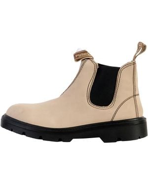 Natural World Boots Bottines Cuir - Noir