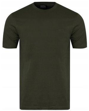 T-shirt avec flocage, manches courtes avec bord-côte - jusqu'au 8 XL