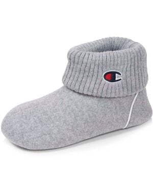 Champion Chaussons Chaussons Bottillons Femme Chiné - Gris