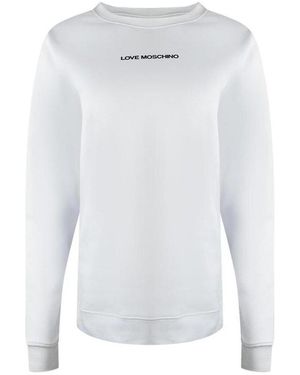 Love Moschino Sweat-shirt SY3980 - Blanc