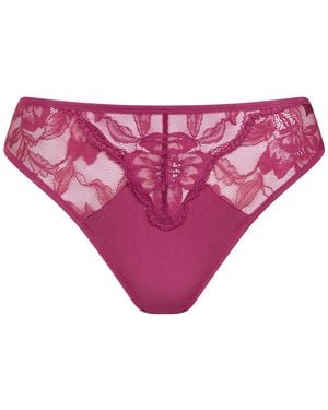Lisca Tangas Brésilien échancré ROBIN - Violet