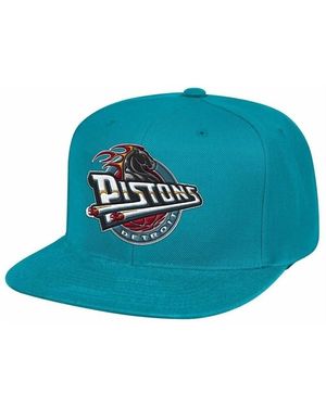 Mitchell & Ness Casquette Nba Team Ground Detroit Pistons - Bleu