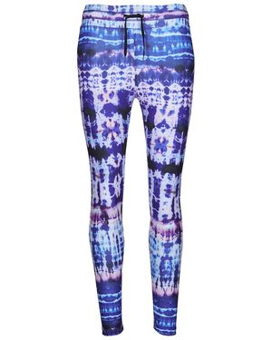 Desigual Collant Tiedye - Blu