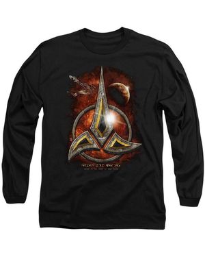 Star Trek T-shirt Klingon - Noir
