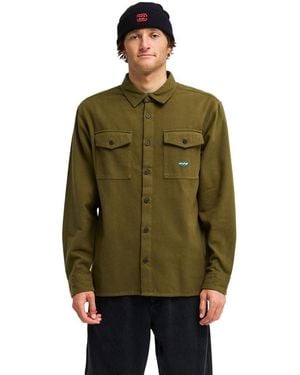 Billabong Chemise Since 73 Del Mar Flannel - Vert