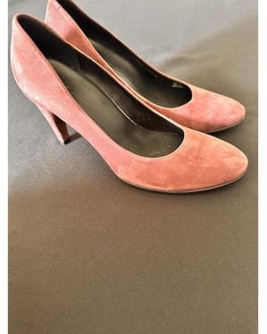 Ecco Chaussures Escarpins Escarpin Cuir - Rouge