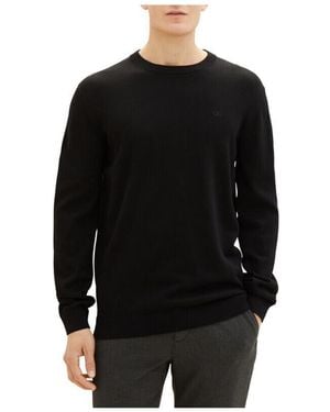 Tom Tailor Pull 4429901 - Noir