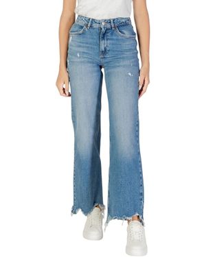ONLY Jeans ONLJUICY HW WIDE DES MB DNM JEANS DOT 15340855 - Bleu