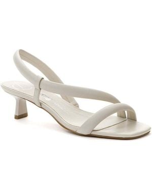 Betsy Sandales À Talon Elegant Open Sandals - Blanc