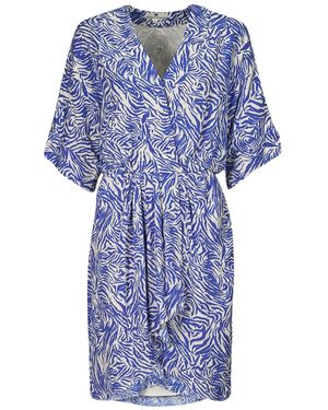 Freeman T.porter Abito Lunghi Roza Zebrure - Blu