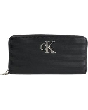 Calvin Klein Portefeuille Portefeuille Ref 61295 Noir 19*10*3 cm