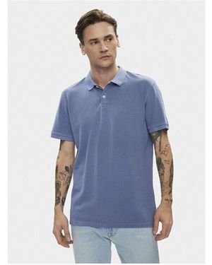 Lee Jeans Polo Shirt Korte Mouw 112349954/6 Polo-Surf - Blauw