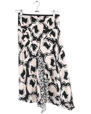 Diane von Furstenberg Jupes Jupe en soie rose - Noir