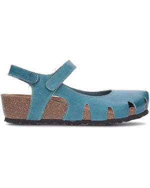 Interbios Sandales Compensées 5326 Jeans_2 - Bleu