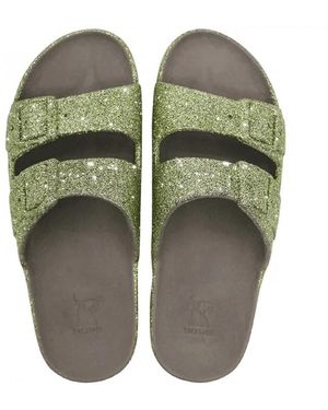 CACATOES Sandales plates Trancoso - Vert