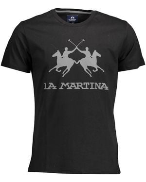 La Martina T-Shirt Ccmr05Js206_F35Ce27 - Noir