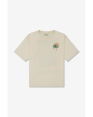 Le Temps Des Cerises T-shirt T-shirt palms - Blanc