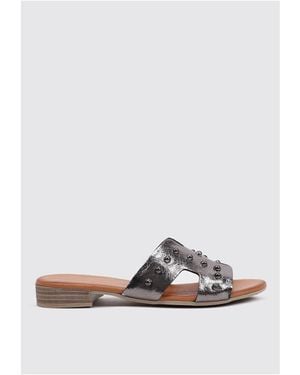 Sandra Fontan Mules Citric - Blanc