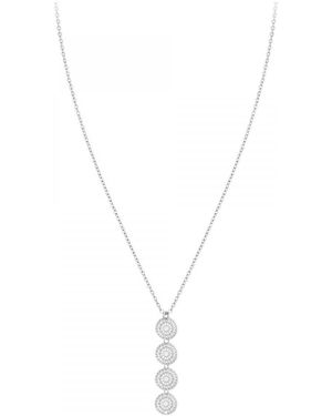 Sc Crystal Collier B4259-ARGENT - Métallisé