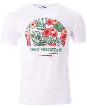 Best Mountain T-shirt 1016 - Blanc