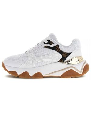 Guess Baskets Fltmzz Ele12 Mazzy-Whibr - Blanc