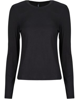 ONLY Pullover Onlbamboo L/S O-Neck Top - Schwarz