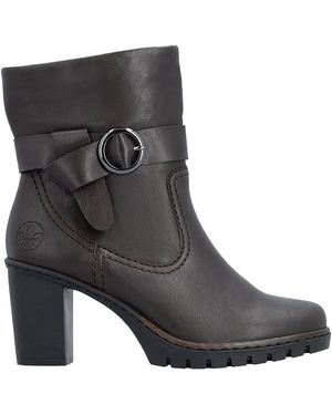 Rieker Boots Bottine À Zip Rgd - Noir