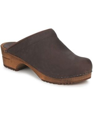 Sanita Clogs chrissy open - Braun