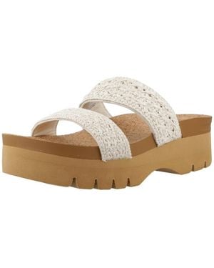 Reef Sandales compensées Cushion Vista Higher - Blanc