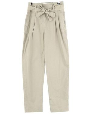 Maison Standards Pantalon Pantalon en coton kaki - Neutre