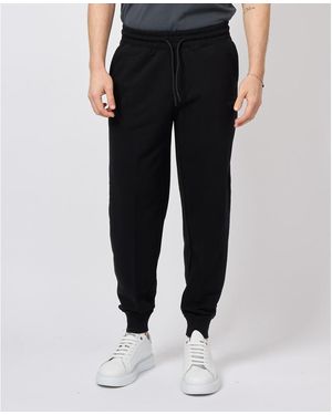 Richmond X Pantalon Pantalon noir avec élastique et cordon de serrage