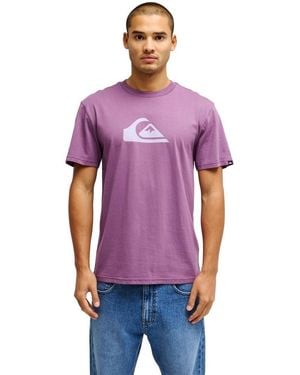 Quiksilver T-Shirt Ev Comp Logo - Violet