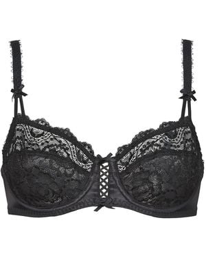 Playtex Non Imbottito Flower Elega - Nero