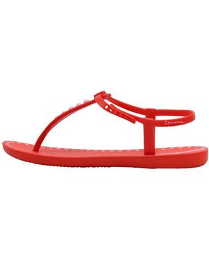 Ipanema Tongs 27337 Class Dots Ad - Rouge
