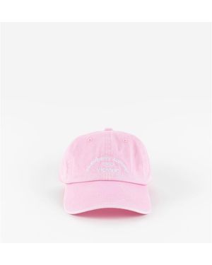 V Things Casquette VICTORIA THINGS CASQUETTE COTON DÉLAVÉ BRODERIE 9226020 - Rose
