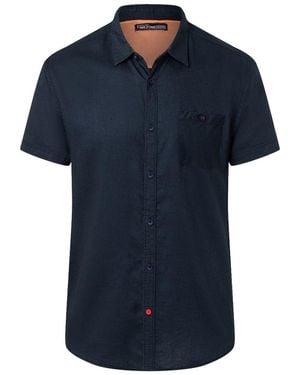 Timezone Chemise Chemise manches courtes Timzeone ref 53167 Bleu