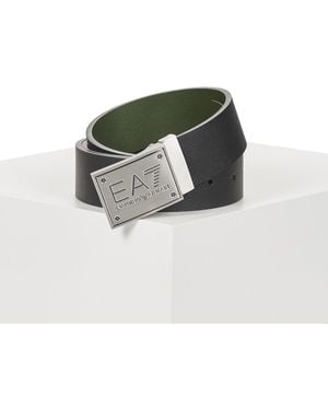 EA7 Gürtel 7X000091 Reversible - Grün
