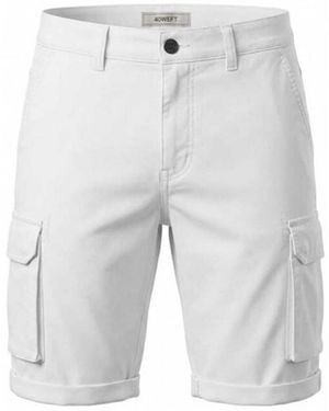40weft Short 2666-40W441 Bianco - Gris